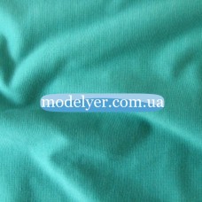 Ткань Французский трикотаж (бирюза зеленая)